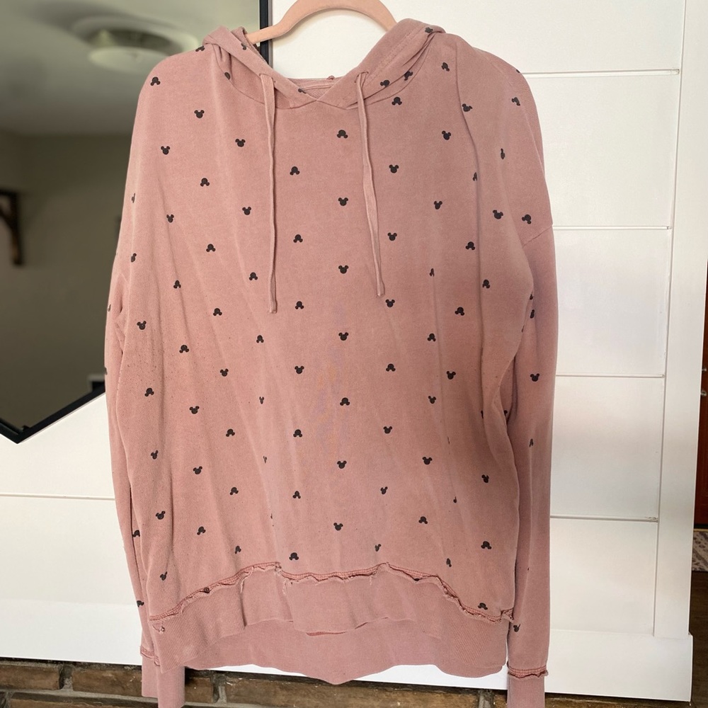 Junkfood x Disney pink sweatshirt size XXL. GUC